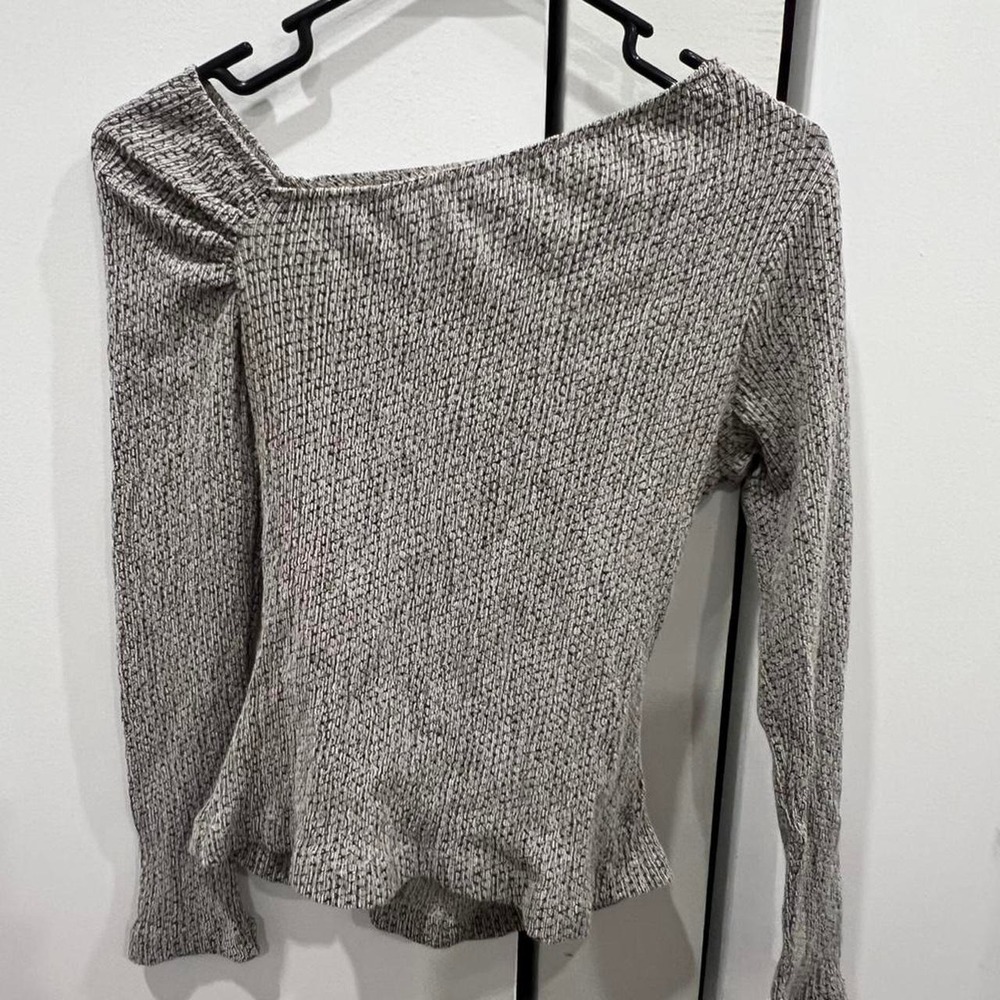 Zara off the shoulder long sleeve